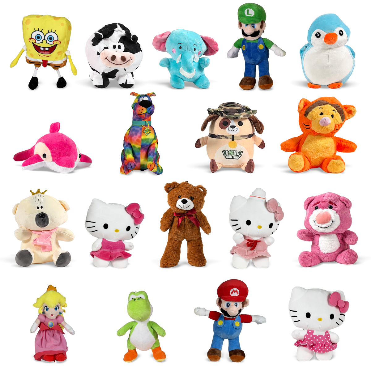 Medium 50% Licensed Plush Kit