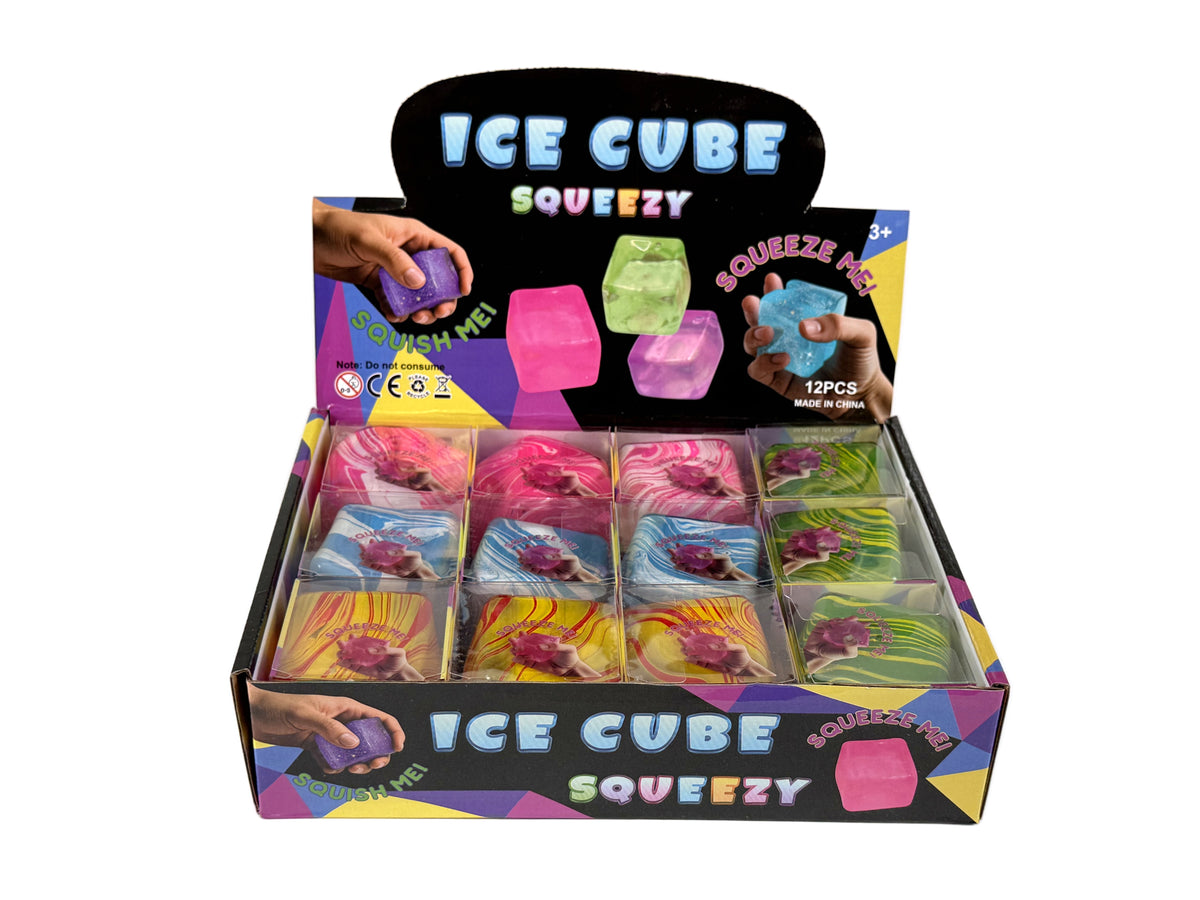 Squishy Marble Cube Assortment 2 in — product photo 2